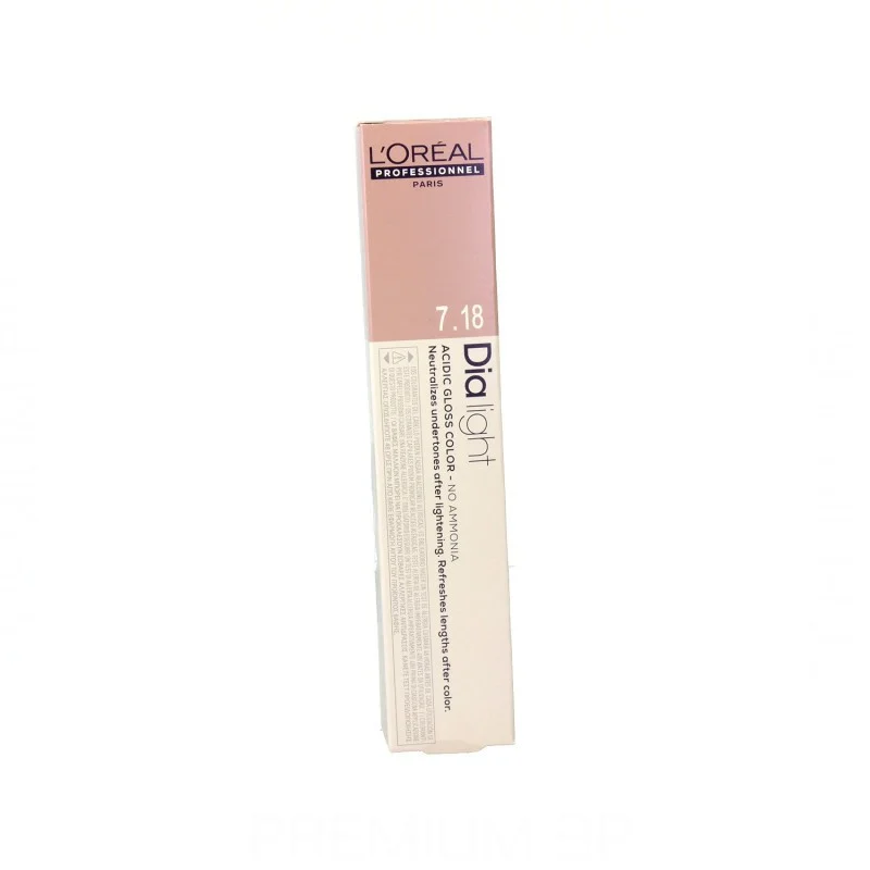 Loreal Dia Light Tintura Senza Ammoniaca 50 ml Colore 7.18 - L'Oréal