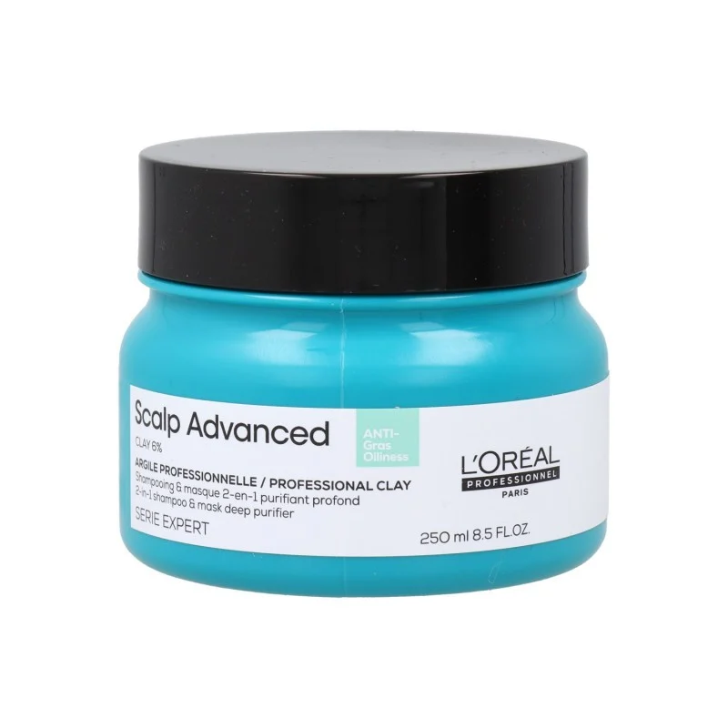 Loreal Expert Scalp Advanced 2 In 1 Argilla Shampoo e Maschera 250 ml - L'Oréal