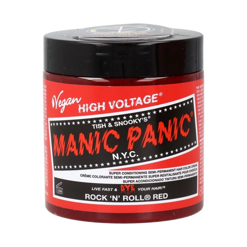 Manic Panic Alta Tensione Rock N Roll Rosso Vegan 237 ml