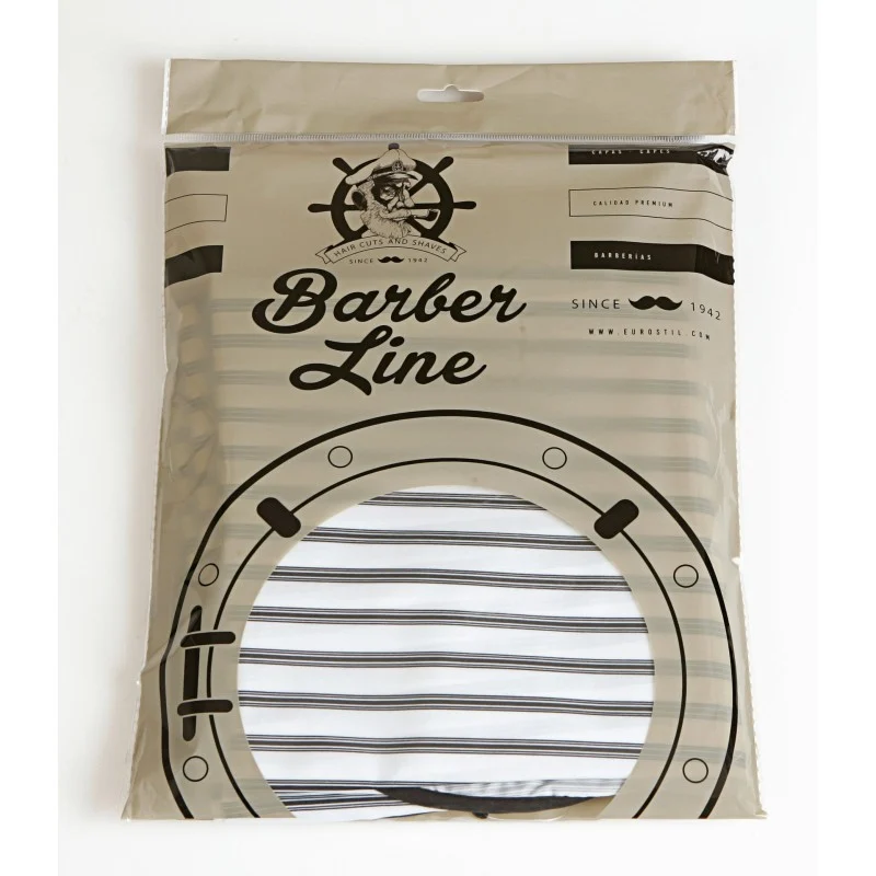 MANTELLA A RIGHE BARBER 145X160 CM - Barber Line