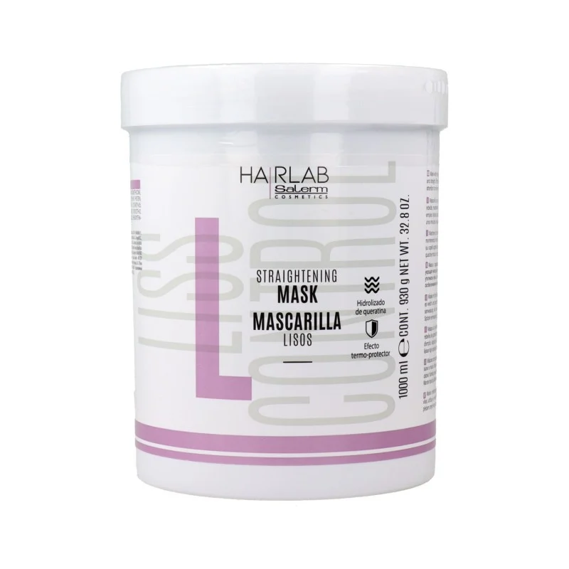 Maschera liscia per capelli Salerm Hair Lab 1000 ml