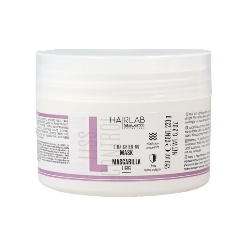 Maschera lisciante Salerm Hair Lab 250 ml