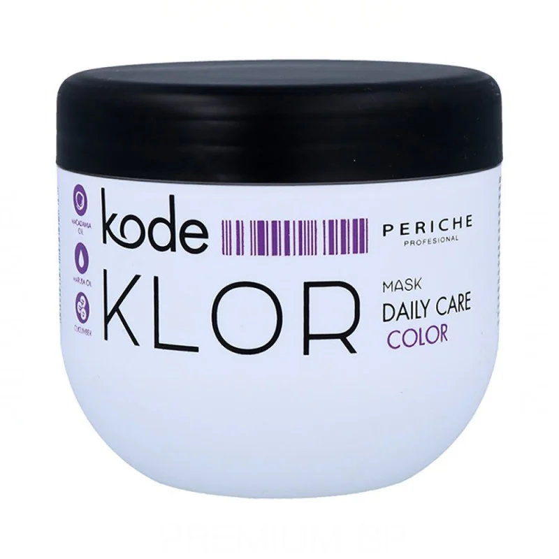 Maschera per la cura quotidiana del colore dei capelli Periche Kode Klor 500 ml