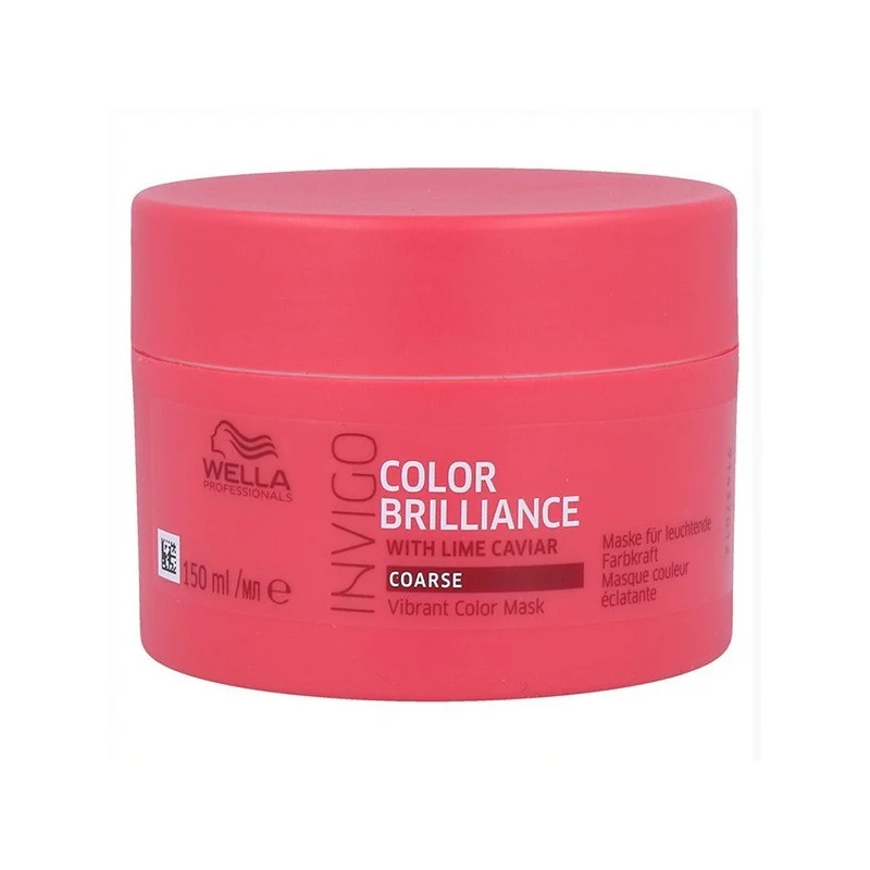 Maschera Wella Invigo Brilliance per capelli spessi da 150 ml.