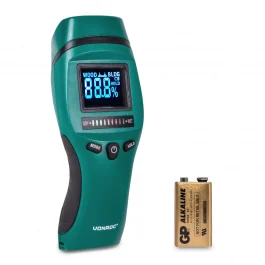 Misuratore di umidità - PRO | LCD ad alto contrasto