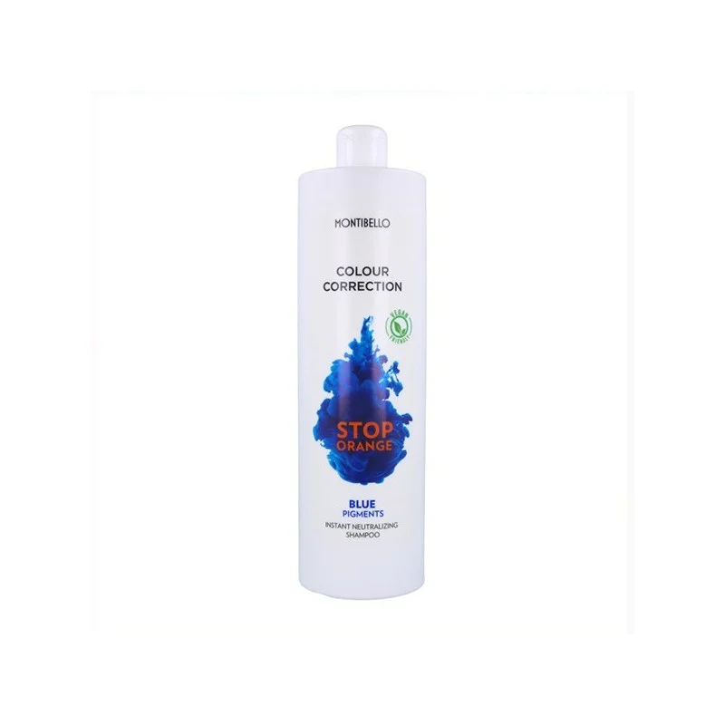 Montibello Colour Correction Stop Orange Champù 1000 ml (Neutralizzatore + Pigmento Blu)
