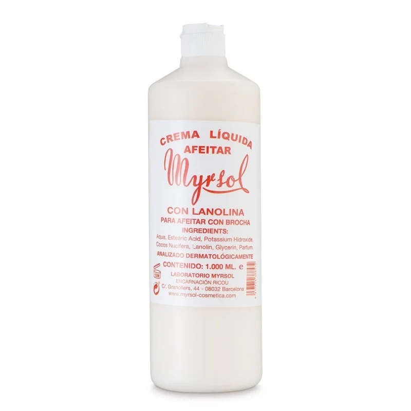 MYRSOL JABON LIQUIDO AFEITADO 200ML.