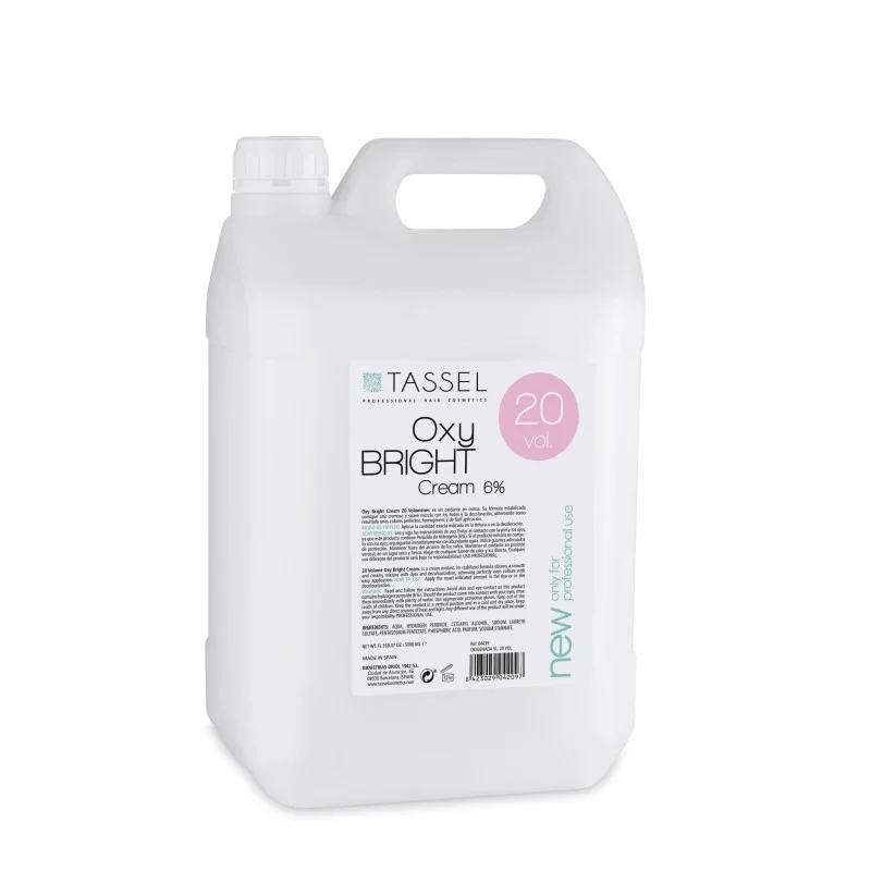 OXY BRIGHT CREAM 20 VOL. 5L. - Tassel
