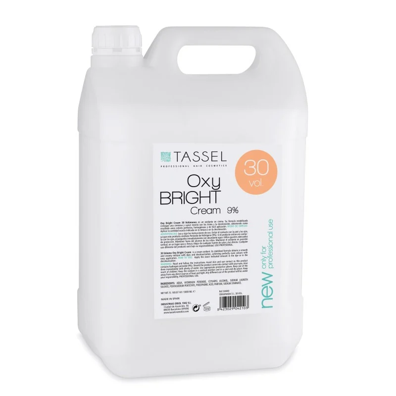 OXY BRIGHT CREAM 30 VOLUME 5L. - Tassel