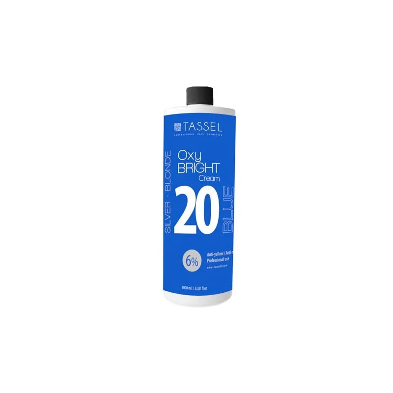 OXY CREMA BLU BRILLANTE 20 VOLUME 1L. - Tassel