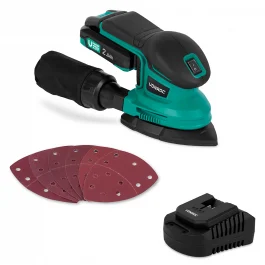 Levigatrice palmare 20V - 2.0Ah | Incl. batteria e caricatore rapido