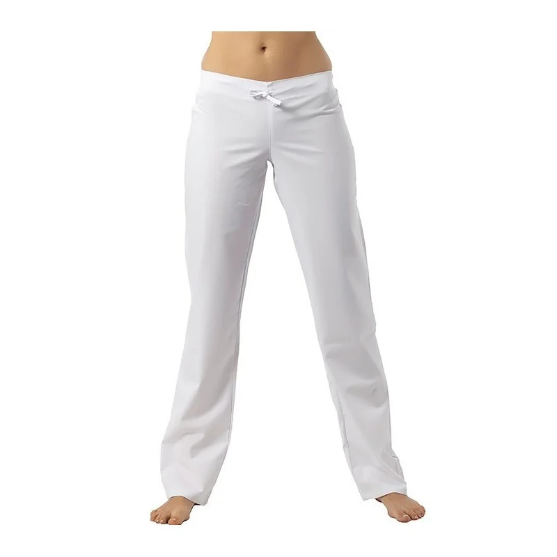 PANTALONE MOD.41300011B TAGLIA L BIANCO - Lacla