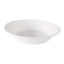 Piatti Fondina in Polpa di Cellulosa ø 18,5 cm 125 pz - SIGNORBIO