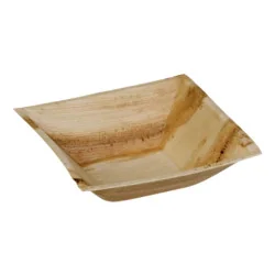Piatti Quadrati Fondi Foglia di Palma 16x16 cm 25 pz - SDG