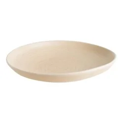 Piatto Fondo Ellisse Ripple Mirage Beige ø 26 cm - BONNÀ