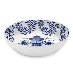 Piatto Fondo Santorini Blu Touch-Mel ø 20,4 cm