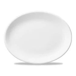 Piatto Ovale Nova Bianco 28 cm - CHURCHILL