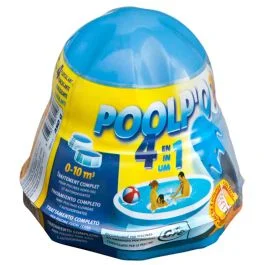 Gre Poolpo trattamento 4 in 1, azione disinfettante, battericida, antialghe e flocculante - Giardino e terrazzo