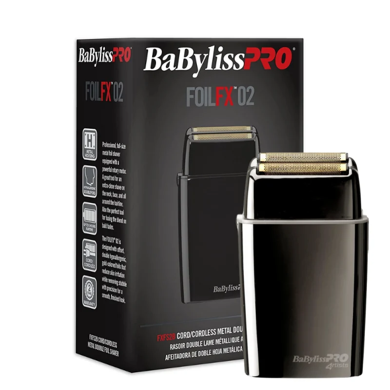 Rasoio Babyliss Gunsteel Metal Foilfx02