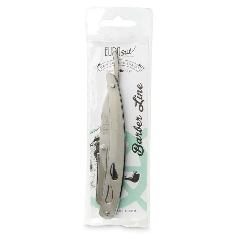 RASOIO METALLICO CON LAMA INTERCAMBIABILE - Barber Line