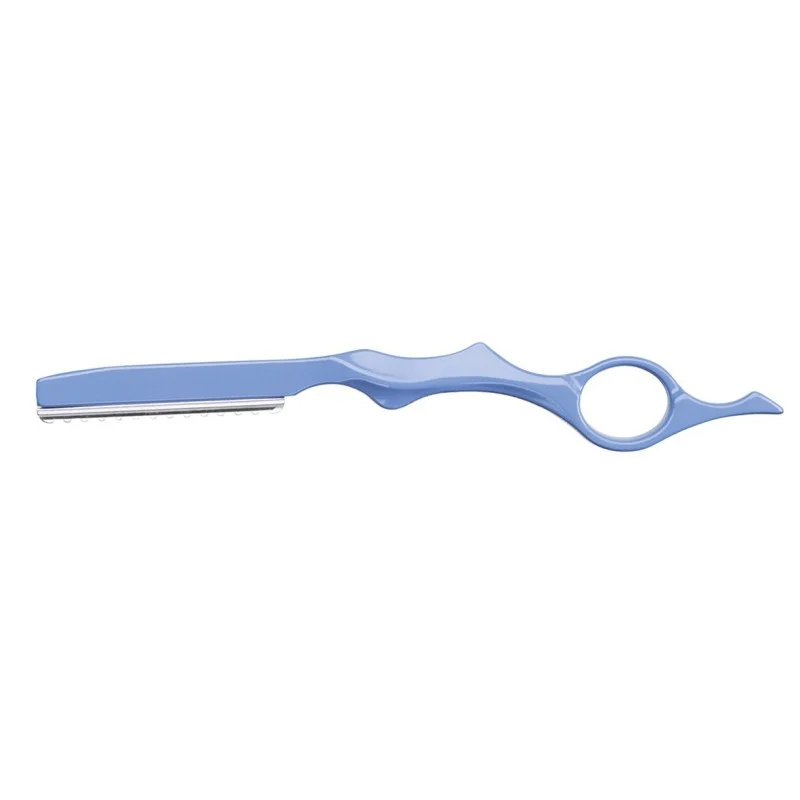 RASOIO METALLICO CON PROTEZIONE E PORTALAMA - Barber Line