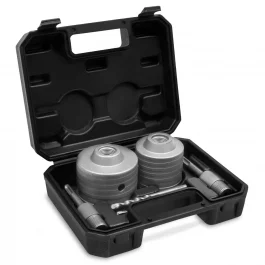 Set di seghe a tazza per calcestruzzo SDS-Plus - 2 pezzi - 68-82mm | universale