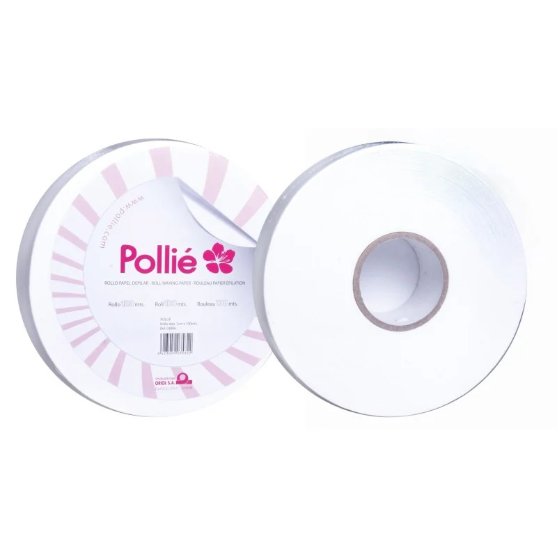 ROTOLO DI CARTA DEPILATORIA 7CM X 100MTS - Pollié