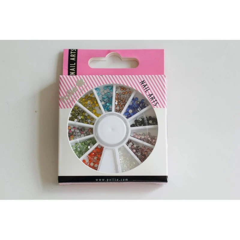 RUOTA PER NAIL ART STRASS 600 PEZZI - Pollié