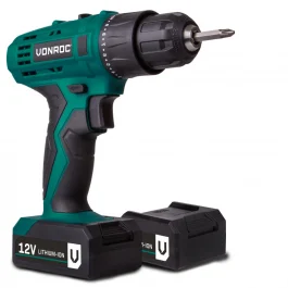 Trapano avvitatore a batteria 12V | Incl. 2 batterie e caricabatteria - Utensili