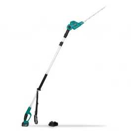 Tagliasiepi telescopico 20V. | Batteria 4.0Ah e caricatore rapido inclusi - Giardino