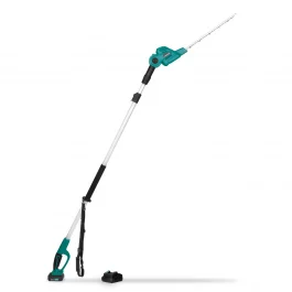 Tagliasiepi telescopico 20V. | Batteria 2.0Ah e caricatore rapido inclusi - Giardino