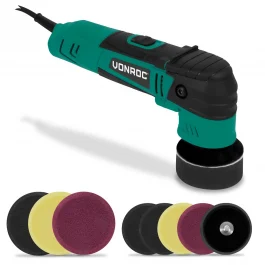 Lucidatrice orbitale a doppia azione 400W – Include 8 tamponi per lucidatura - Utensili