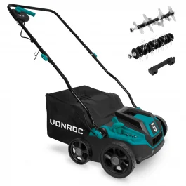 Arieggiatore / Scarificatore 1300W | Con cassetta raccoglitore da 35L - Giardino