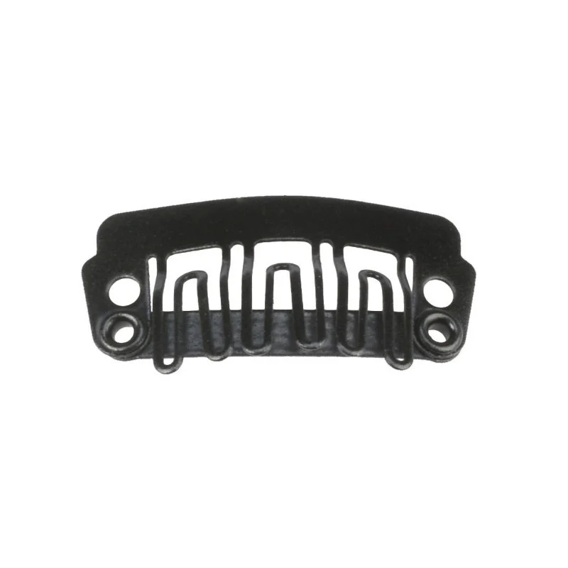 SACCHETTO 50 CLIP 2,3 CM. EXTENSION NERO - Eurostil