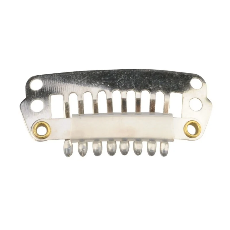SACCHETTO 50 CLIP 2,8 CM. EXTENSION ARGENTO - Eurostil