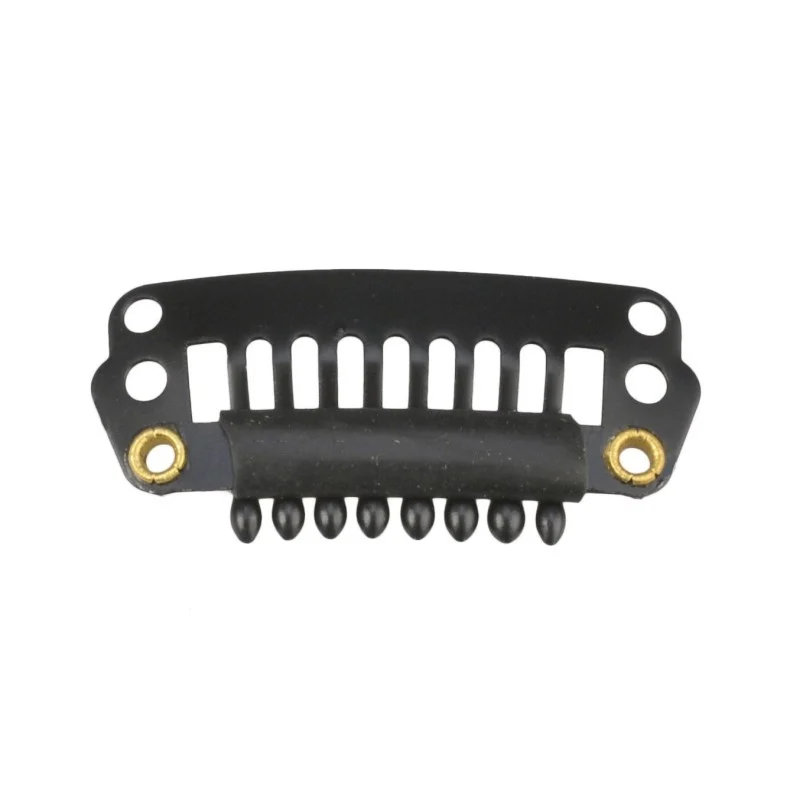SACCHETTO 50 CLIP 2,8 CM. EXTENSION NERO - Eurostil