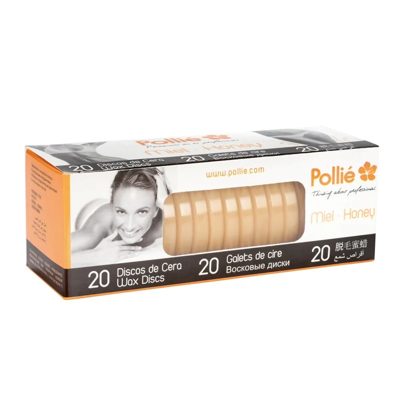 SCATOLA 20 DISCHI DI CERA AL MIELE - Pollié