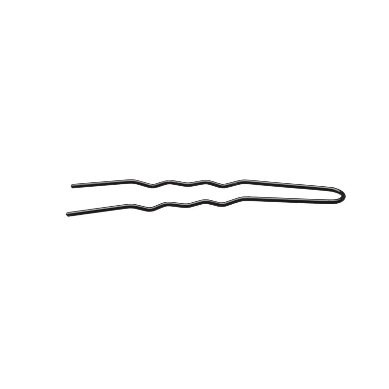 SCATOLA 200 G.FORCHETTE CURVE NERO 76 MM - Eurostil