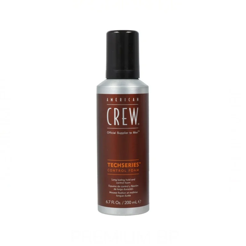 Schiuma di controllo American Crew Techseries da 200 ml.
