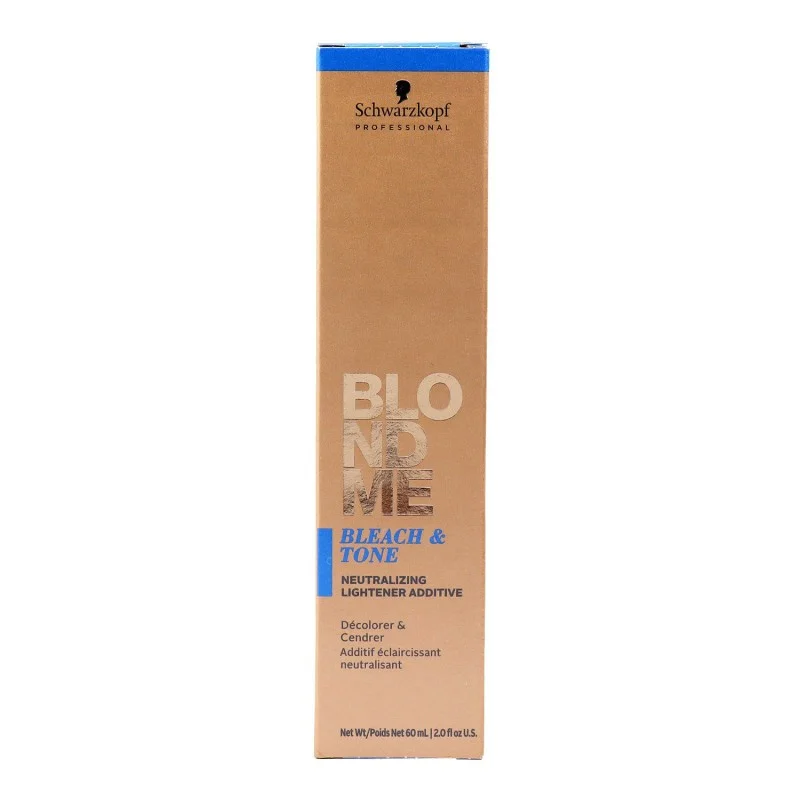 Schwarzkopf Blondme Decolorante Tono B Additivo Cenere 60 ml