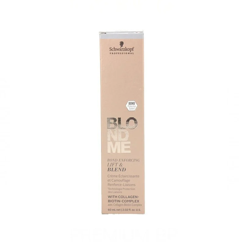 Schwarzkopf Blondme Schiaritura e Tonalizzazione Rinforzante dei Ponti 60 ml Colore LB Cenere