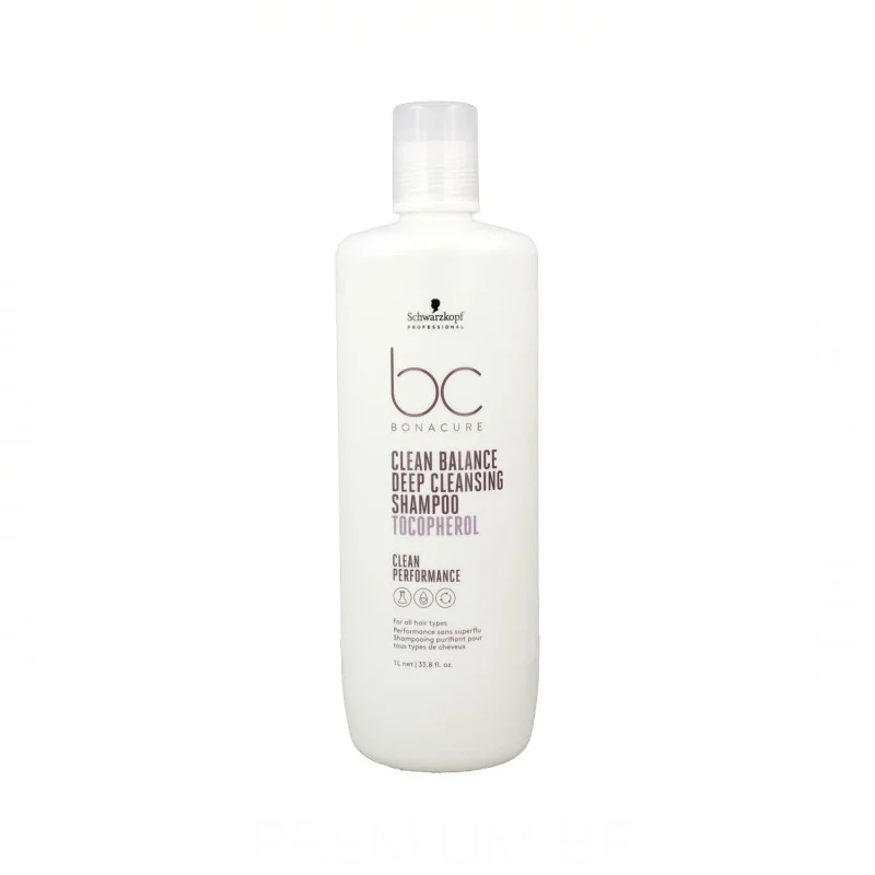 Schwarzkopf Bonacure Clean Balance Shampoo Tocopherol 1000 ml