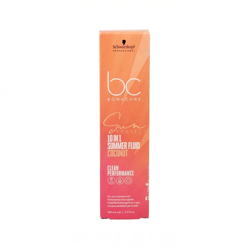 Schwarzkopf Bonacure Sun Protect 10 in 1 Fluido Estivo al Cocco 100 ml