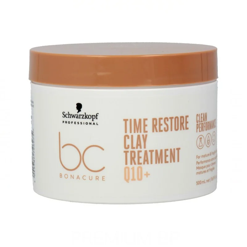 Schwarzkopf Bonacure Time Restore Trattamento Clay Argilla 500 ml