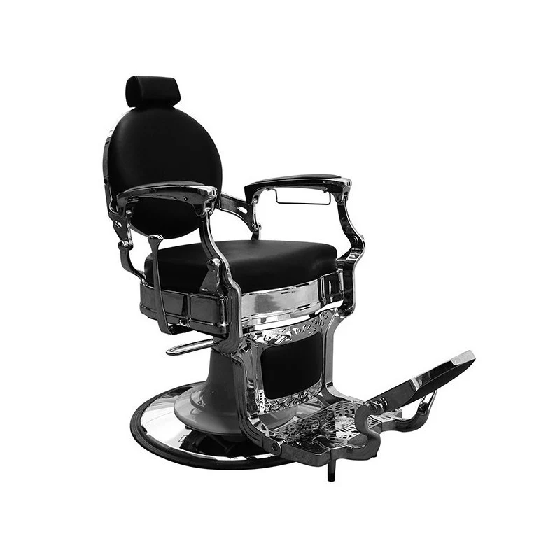 SEDIA DA BARBIERE CLASSIC NERO - Barber Line