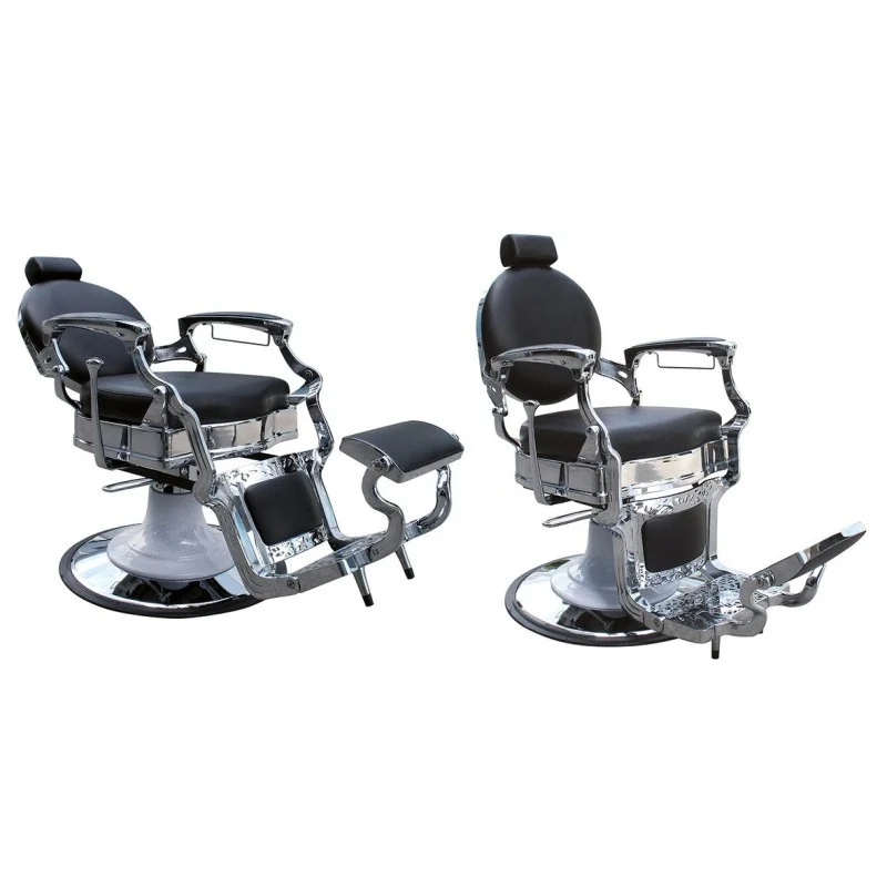 SEDIA DA BARBIERE CLASSICA VERDE - Barber Line