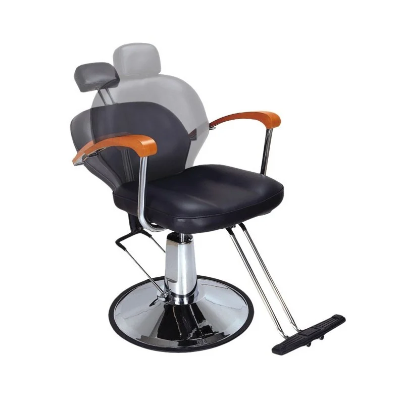 SEDIA NERA RECLINABILE - Barber Line