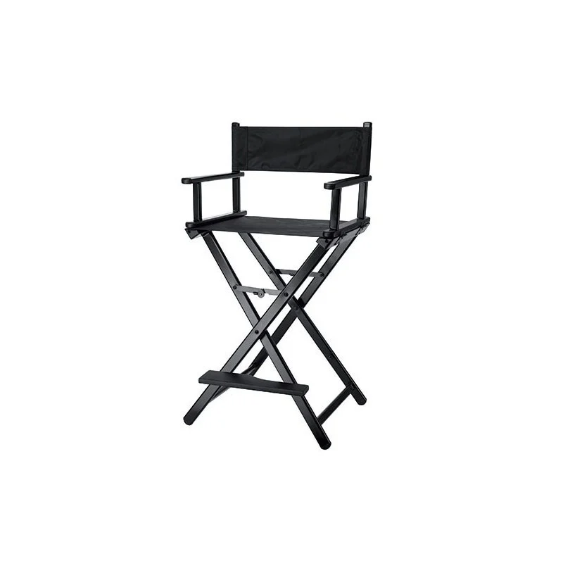 SEDIA TRUCCO ALLUMINIO NERO - Eurostil