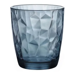 Set 3 Bicchieri Acqua Blu Diamond 30,5 cl - BORMIOLI ROCCO
