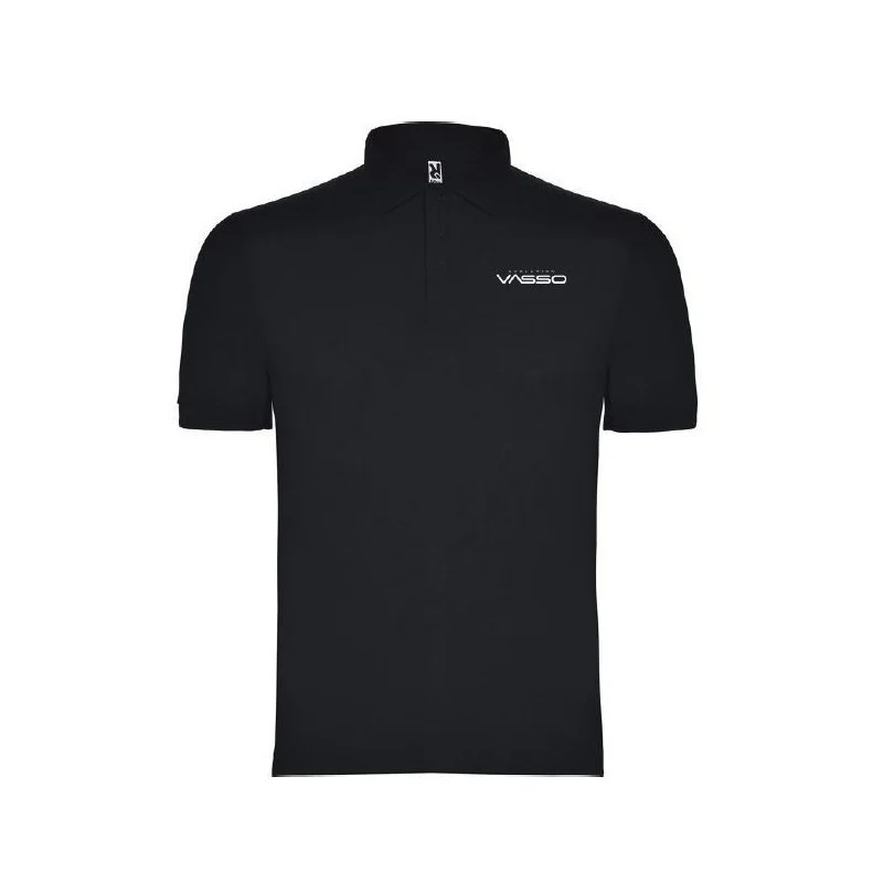 T-SHIRT POLO NERA TAGLIA L - VASSO